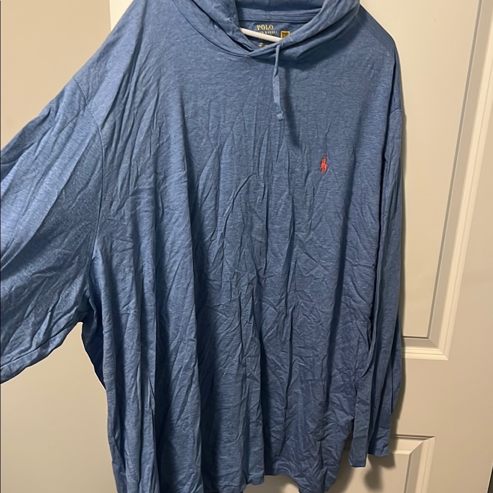 Polo by Ralph Lauren Heathered Blue Sweatshirt